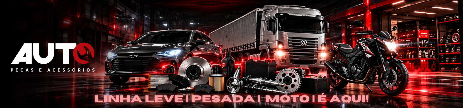 linha leve pesada e moto